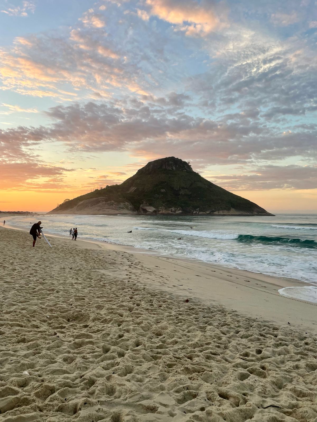 Aula de Surf na Praia da Macumba
